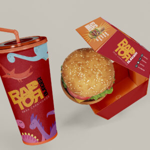 Raptor Burger | Identidade Corporativa Completa